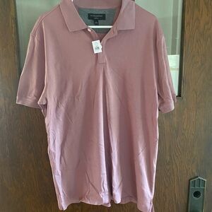 Banana Republic Dusty Rose Men's Polo Shirt